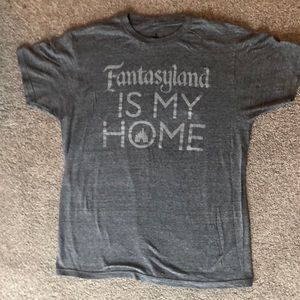 Men’s med. grey & light grey Disney Parks brand t-shirt.  Size M.
